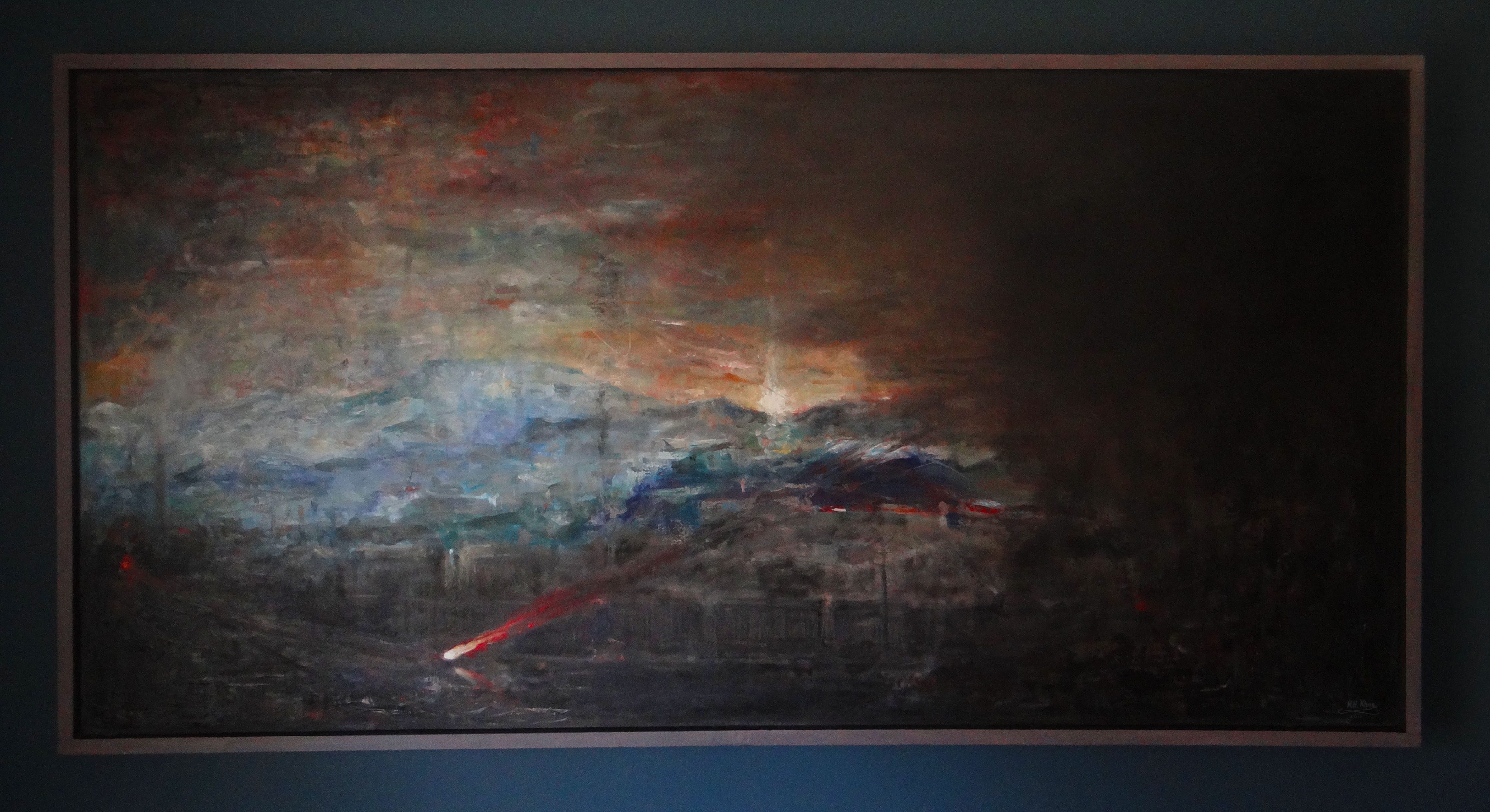 Meteor painting