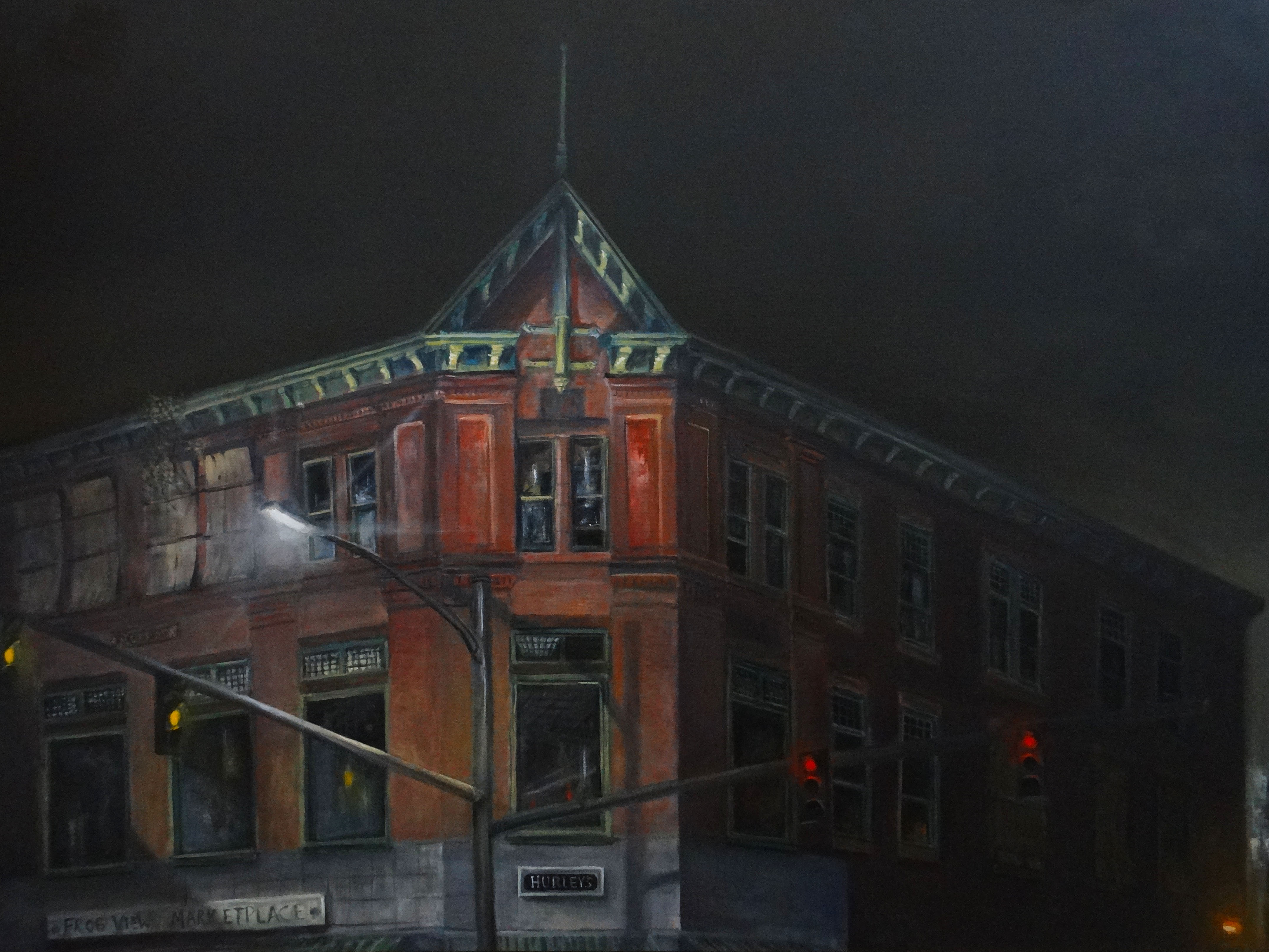 Murray Building painting