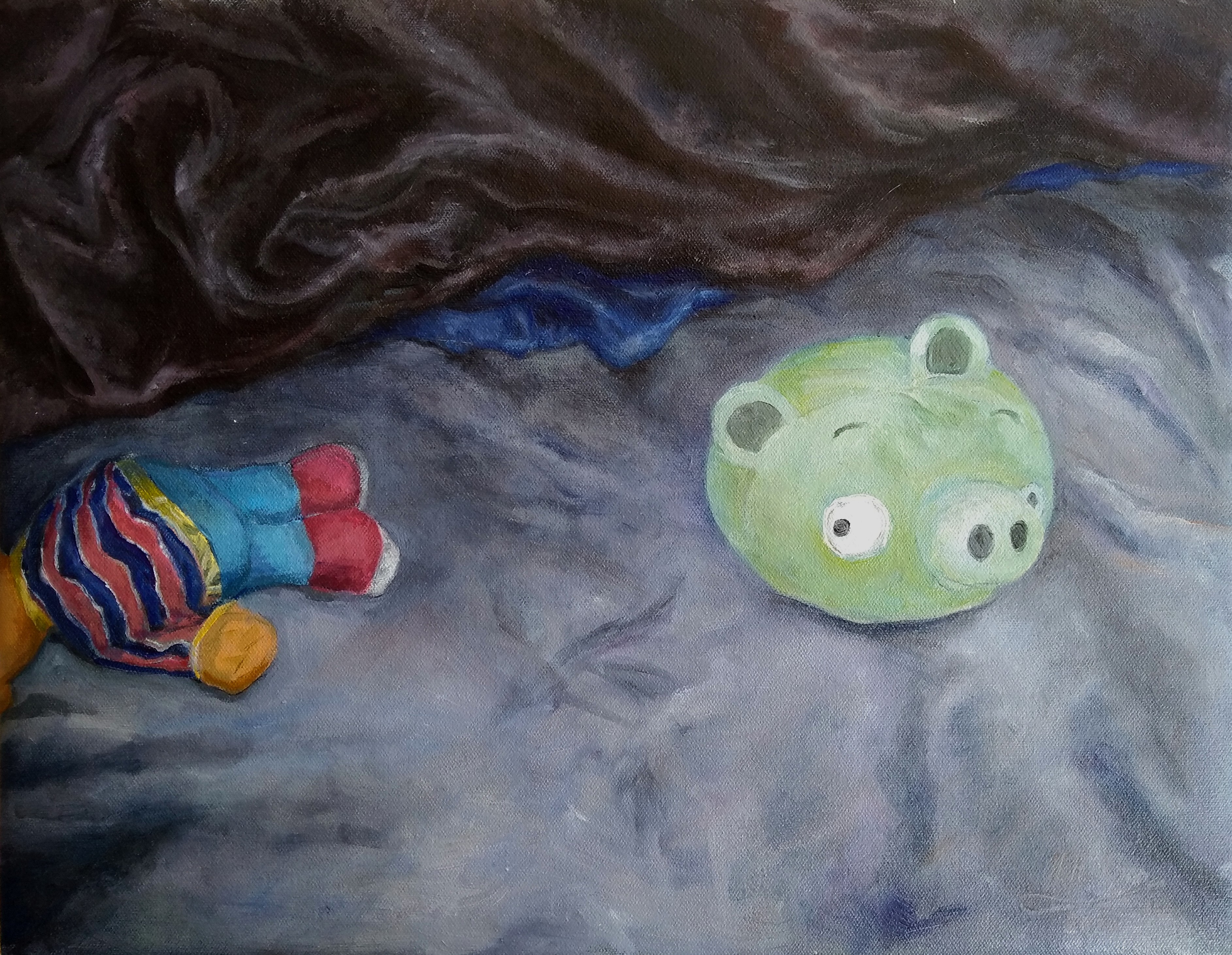 Sinister Ends painting