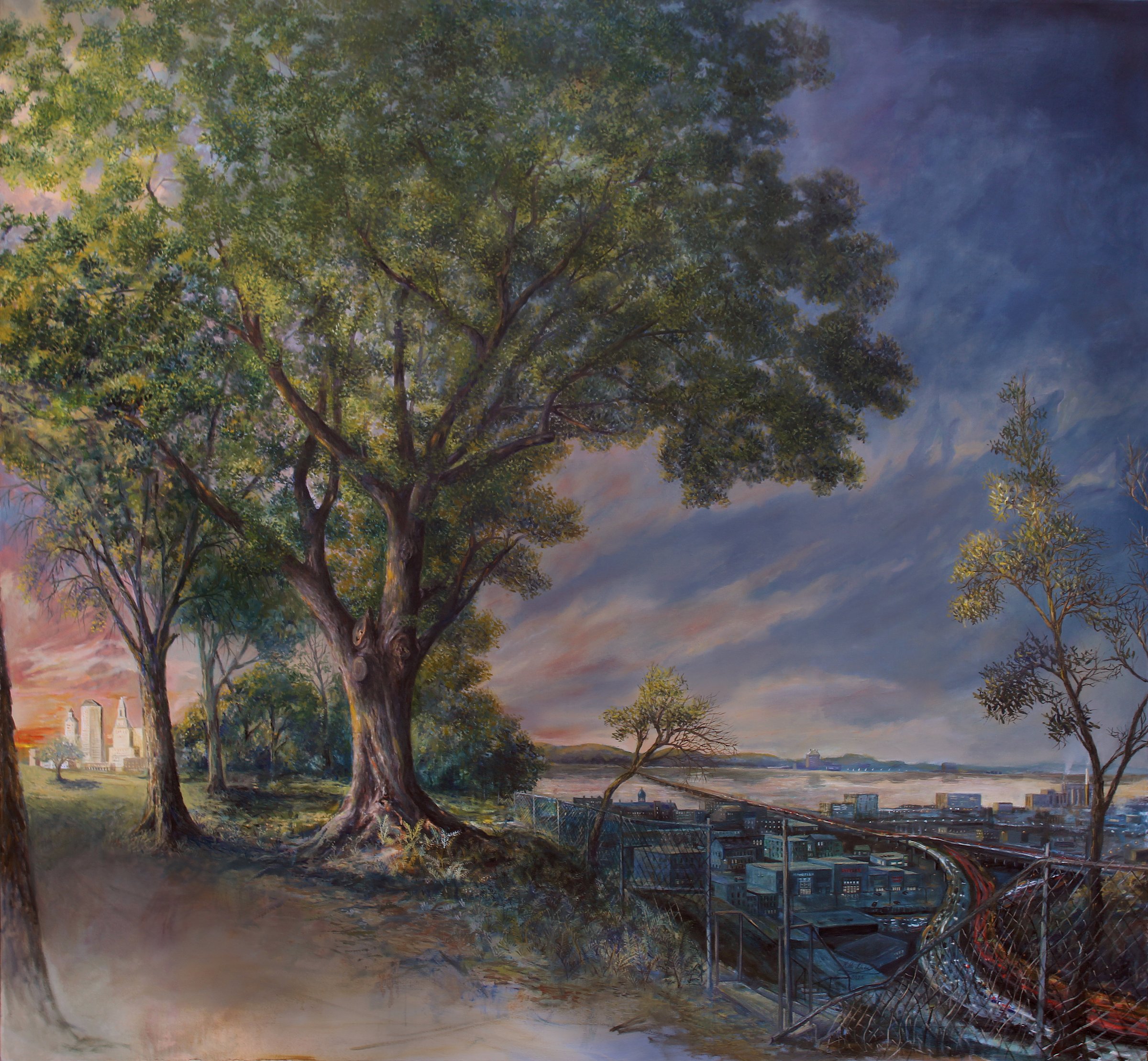 The Charter Oak painting