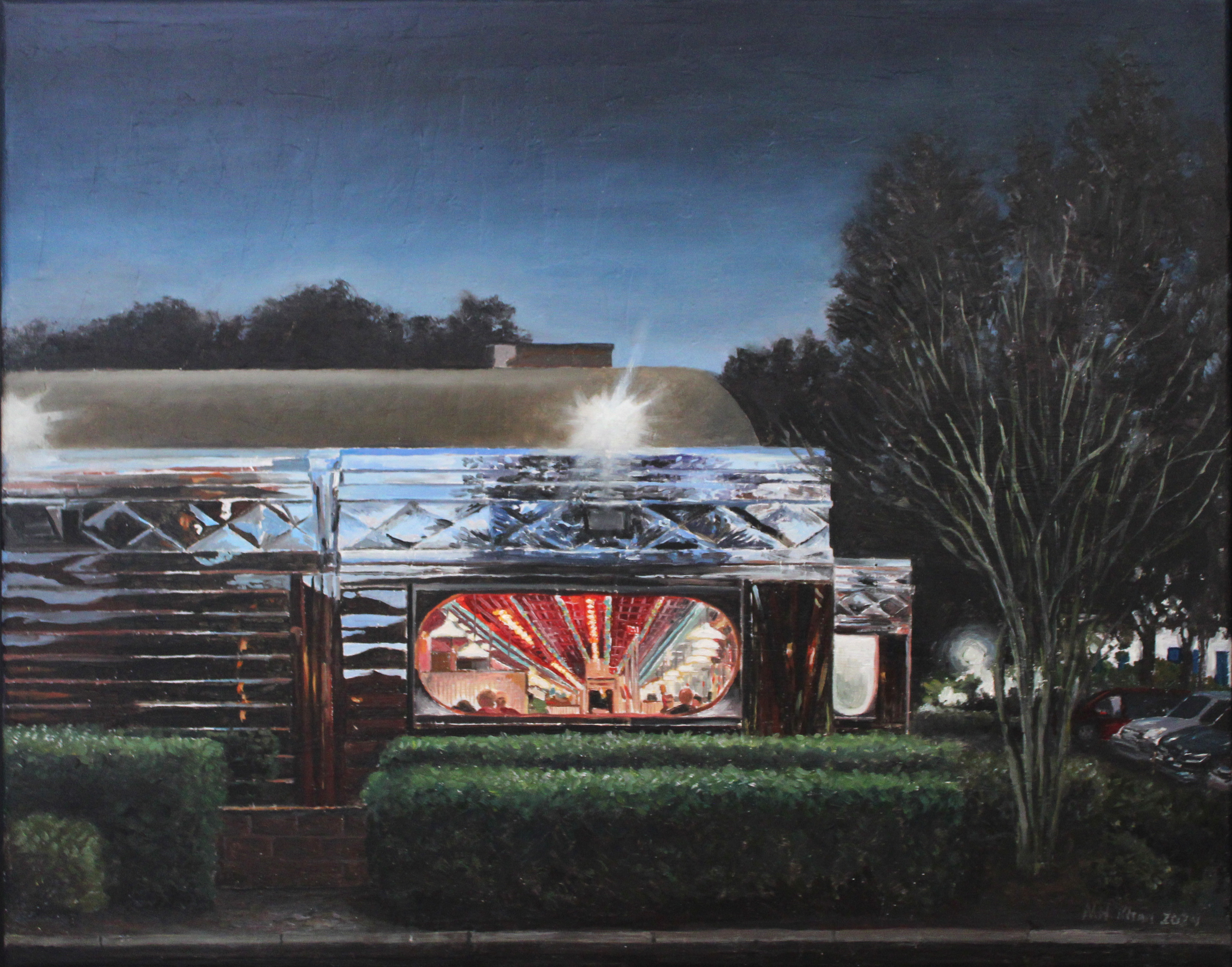 Shiny Diner painting