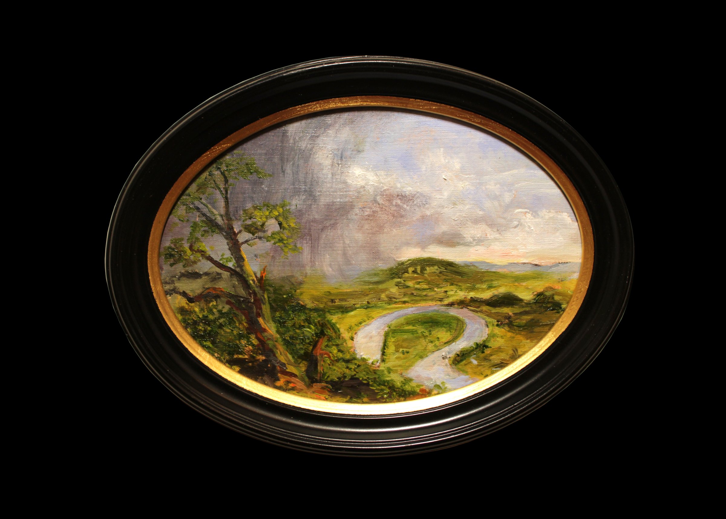 The Oxbow, Past and Present painting